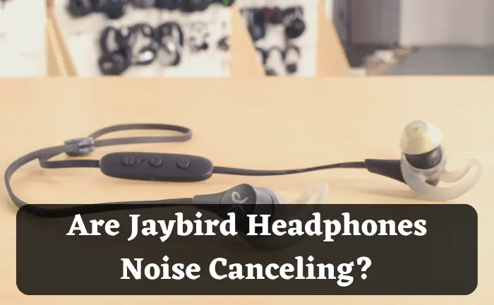 Are Jaybird Headphones Noise Canceling